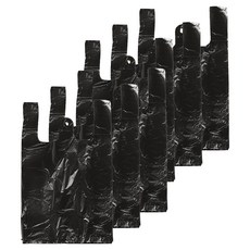 크린아이 검정 손잡이 비닐봉투 3호, 12L, 600개