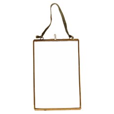 Rex LONDON 掛式復古黃銅相框 畫框 203g, 1個