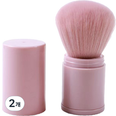 Mantoolkitz 彈出式刮鬍刷 粉紅色, 1入, 2個