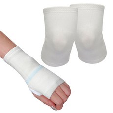 맘바스포츠 액티브바이오 입체형 패키지B 입체손목 2P + 무릎보호대 2P 브러쉬, 1세트