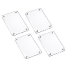 이음바이 아크릴 자석액자, 4개, 투명