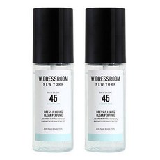 W.DRESSROOM 多麗絲 衣物居家香氛噴霧, No.45 Morning Rain, 70ml, 2瓶