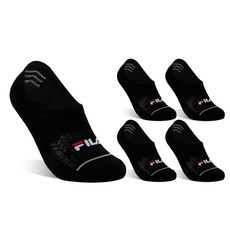 FILA 斐樂 線條網眼隱形襪5雙組