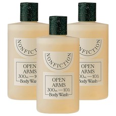 논픽션 오픈암스 바디워시, 3개, 300ml