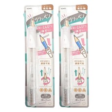 SONIC 好握續寫筆 SK-2185, 2個, 霧光白