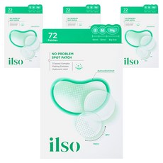 일소 노 트러블럼 스팟패치 72p 세트, 4세트, 72개입