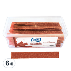 비달 콜라향 벨트 젤리, 290g, 6개