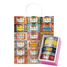 KUSMI TEA 暢銷風味草本茶3種組+購物袋, Anastasia 25g+Aquarosa 25g+Expure Addict 25g, 1組