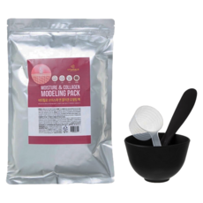 VITAHALO 膠原蛋白保濕軟膜粉1kg + 軟膜工具組, 1組, 1入