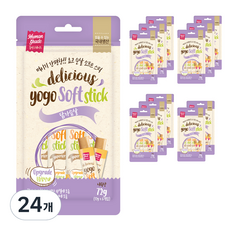 요고펫푸드 소프트 스틱 강아지 간식 72g, 24개, 닭가슴살, 12g