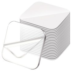 엔더 스티커형 초강력 아크릴 폼 나노 실리콘 클리어 겔 양면 테이프, 투명, 20개