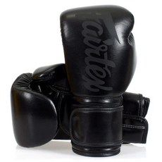 Fairtex 素色拳擊手套 左右 BGV14, 1套, 黑色