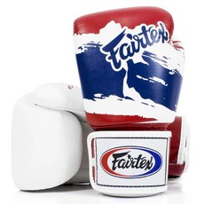 Fairtex 國旗版拳擊手套 雙手配戴 BGV1, 泰國國旗, 1套