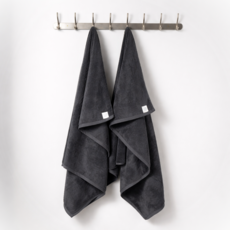 하비티 도톰하고 부드러운 대형 바스타월 475g 40수 코마사, 다크그레이, 2개