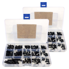 이노공구 육각렌치볼트 M3 M4 유두 메탈 14종 세트 W120, 2개