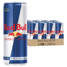 Red Bull 紅牛 能量飲料, 250ml, 24罐