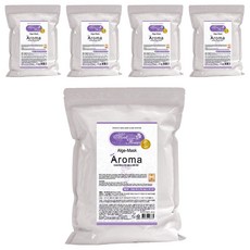 MediFlower 花香軟膜粉, 頂級海藻酸, 去除肌膚老廢角質, 肌膚柔軟保濕, 讓暗沉肌膚變得乾淨透亮, 1包, 5包