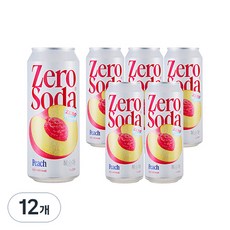 CLOOP Zero Soda蜜桃味, 500ml, 12個