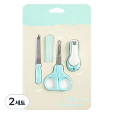 addpure 幼兒用指甲刀 3種組, 2組, 薄荷