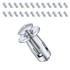 올커버 가구 조립 고정용 꽃잎너트 25p, 1세트, M8, 30mm