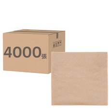 comet 餐巾紙, 棕色, 4000張, 1箱