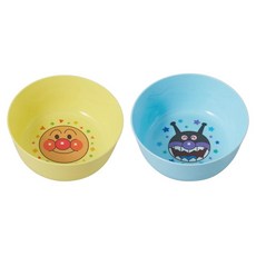 ANPANMAN 麵包超人 點心碗2件組 日本製, 麵包超人 + 細菌人, 1套