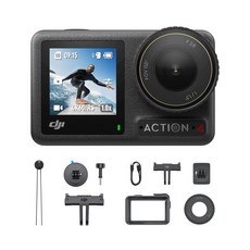 DJI 오즈모 액션 4 서핑 콤보 액션캠 세트 OSMO ACTION 4, 혼합색상