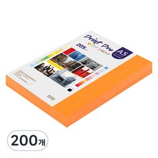 paperculture Print Pro 厚磅彩色影印紙 No.27 橘色 205g, A5, 200個