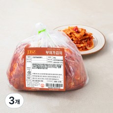 부자가김치 고급 마늘 겉절이, 2kg, 3개
