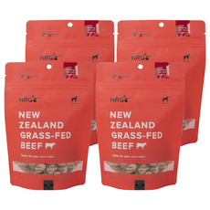 NRG+ 原味覺醒 犬用原肉凍乾生食餐 優質肉類 冷凍乾燥 不怕過敏, 草飼牛, 50g, 4包