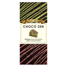 ChocoZen 杜拜開心果黑巧克力, 100g, 1個