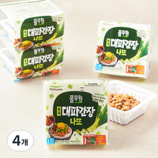 풀무원 특제 대파간장나또, 43.25g, 8개입, 4개