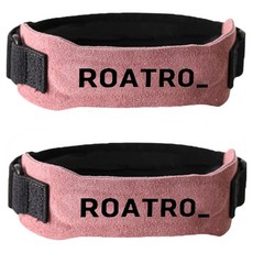 LOATLO 牛皮護膝 2入, 1個, 粉紅色