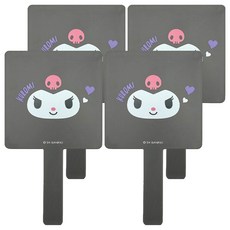 뷰티홈 산리오 캐릭터즈 심플 손거울, 쿠로미, 4개