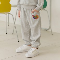 Uravi 兒童款 Running Club 束口鬆緊長褲