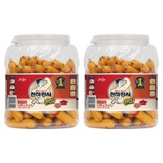 천하장사 한입 오리지날 소시지, 1.32kg, 2개