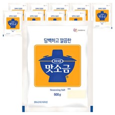 미원 맛소금, 500g, 10개