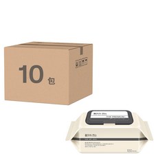 Benetzit The Premium 嬰兒濕紙巾 掀蓋型, 100張, 10包