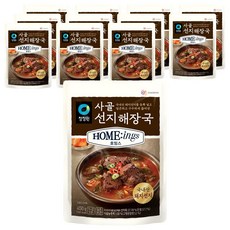 호밍스 사골 선지 해장국, 450g, 12개