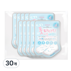 소프리스 풋 마사지 더블에센스 마스크팩 쿨링, 1개입, 30개