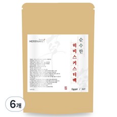 허브나래 히비스커스 티백, 50개입, 6개