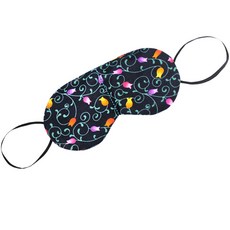 Green Life 草本眼部熱敷袋 掛環型 藍色, 1入, 1個