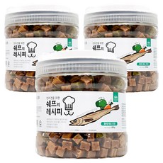 펫슐랭 반려견을 위한 쉐프의 레시피 트릿, 황태육포, 800g, 3개