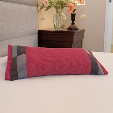 Sarang Yegam 韓國產顏料染色拼接蕎麥枕, 粉紅色, 1個