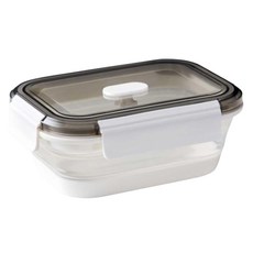 let's cook 樂司廚品 雪白長型折疊保鮮盒, 1個