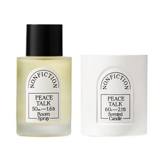 NONFICTION Pistole 香氛蠟燭與室內噴霧迷你雙件組, 單一顏色, 木質香