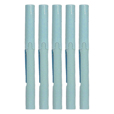 PLUS 普樂士 Twiggy 不沾膠攜帶式筆型剪刀 SC-130PF, 寶寶藍, 5支