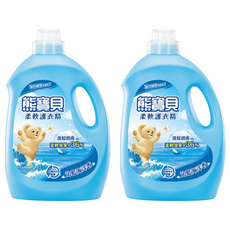 Snuggle 熊寶貝 柔軟護衣精 沁藍海洋香, 3.2L, 2桶