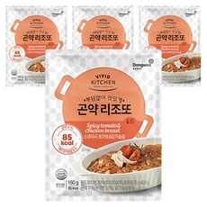 VIVID KITCHEN 蒟蒻燉飯 香辣番茄+雞胸肉, 150g, 4個