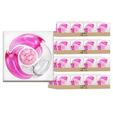 小麥購物 三合一洗衣膠囊 S006 櫻花香 10g, 40顆, 4袋